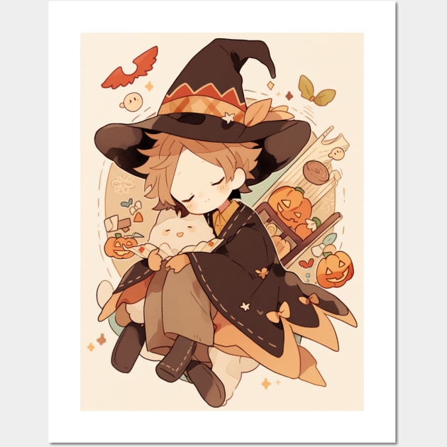 Witch girl Wall Art by NumberOneEverything